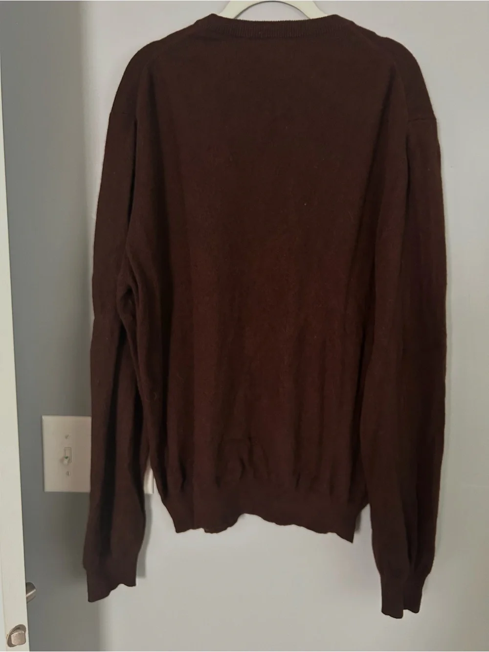 Men's Brown Crewneck Sweater
